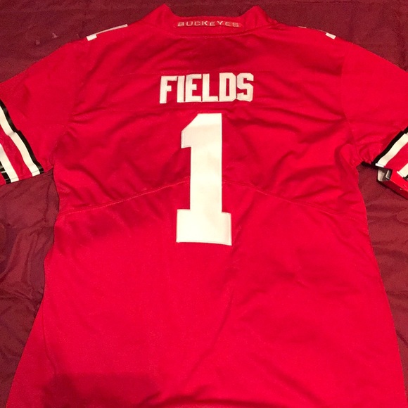 M XL RED NWT L OHIO STATE BUCKEYES #8 NIKE REPLICA FOOTBALL JERSEY YOUTH S